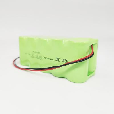 China High Temperature Ni-Mh Battery Pack 12V 2500mAh Charge & Discharge Temperature -20℃~+70℃ for sale
