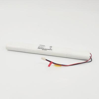 China High Temperature Ni-Cd Battery Pack 9.6V 1100mAh For Emergency Light Charge & Discharge Temperature -20℃~+70℃ for sale