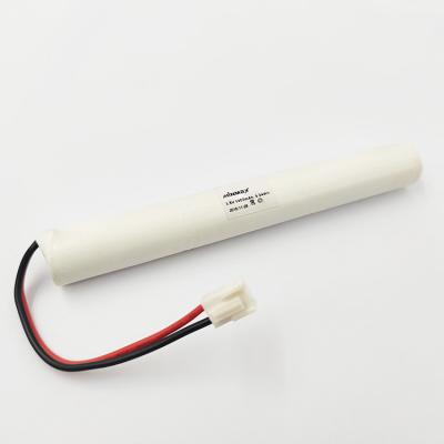 China High Temperature Ni-Cd Battery Pack 3.6V 1400mAh For Emergency Light Charge & Discharge Temperature -20℃~+70℃ for sale