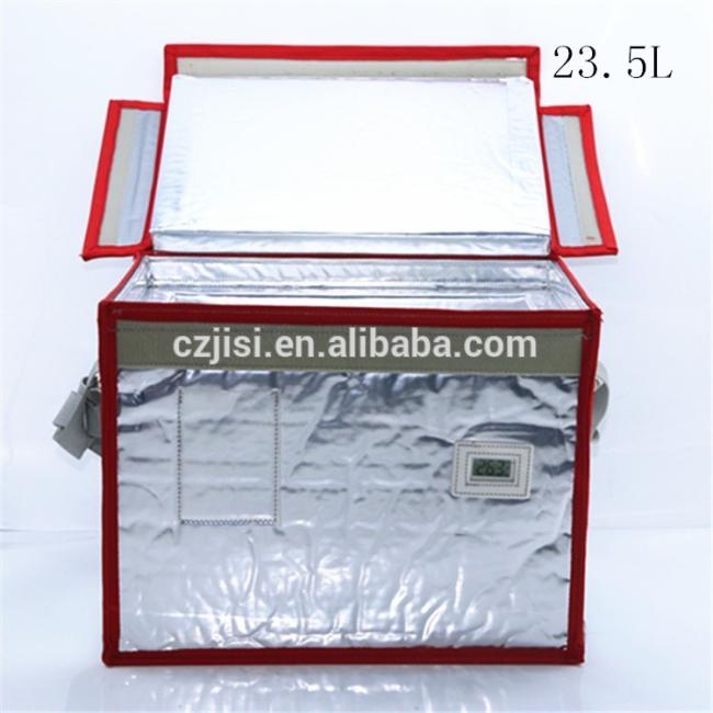 Low-temperature control medical cold storage cooler boxes with vips and ice brick inside