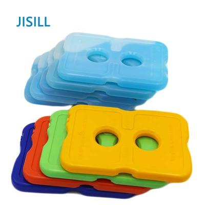 China Double Holes Hard Plastic Slim Cool Cooler Fit And Fresh Ice Packs For Cooler Bag for sale