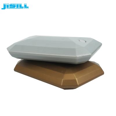China Material plástico seguro do alimento dos blocos de gelo do congelador do bloco de gelo do fã da forma irregular à venda