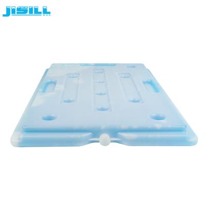 China Bloque plástico del congelador del hielo del hielo del ladrillo reutilizable grande del refrigerador para el transporte de la cadena fría en venta