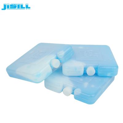 China 10*10*2 CM Mini Ice Packs For Food Cold and Fresh / HDPE Plastic Ice Blocks For Coolers for sale