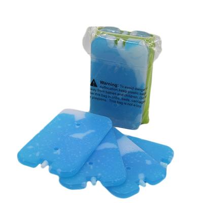 China Food PE Plastic Ice Packs Non Toxic For Kids Lunch Bags With Custom Packaing for sale