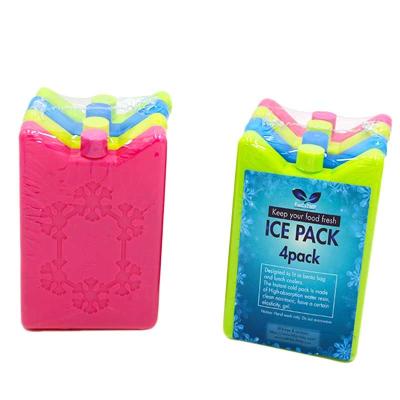 China Food Storage Plastic Ice Packs Cool Box With Gel Cooling Liquid for sale