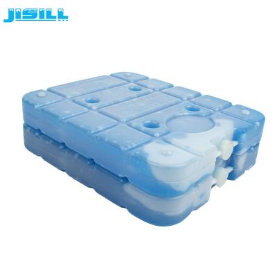 China FDA Material HDPE Plastic Large Ice Eutectic Cold Plate Ice Bag With Handle for sale