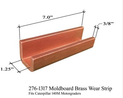 China 276-1317 276-1318 276-1319 Moldboard Wear Strip for Motor Graders for sale