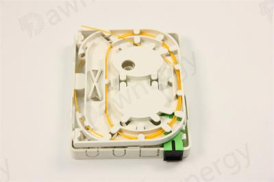 China 2 Core Fiber Optical Socket Waterproof With SC Adapter for sale