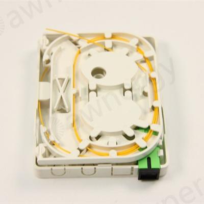 China 2 Core SC Fiber Optic Connector With Waterproof Housing for sale
