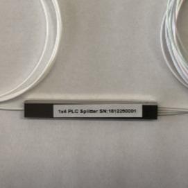 China 1x4 Mini Type Fiber PLC Splitter PLC Fiber Optic Splitter Indoor And Outdoor for sale