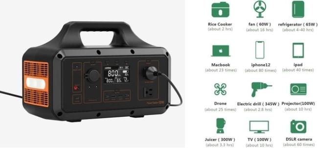 Good Quality Outdoor Cellphone Charging Station Lifepo4 Battery Power Source For Camping Use Fast Charging 0