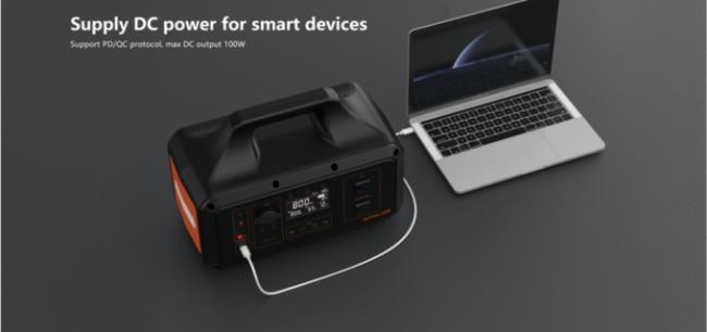 Black 1500W Portable Power Station 1024Wh 240V Solar Generator 3