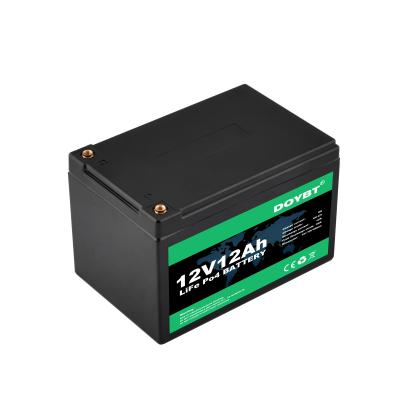China 12V 12Ah LiFePO4 Battery Pack For Ebikes Scooters for sale