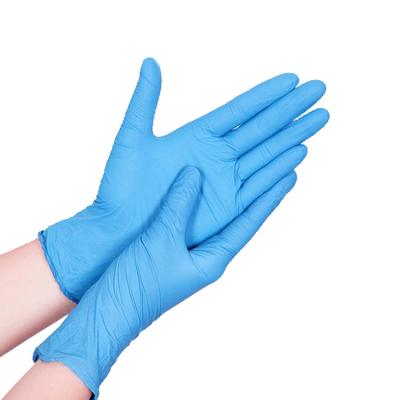 China FDA 510K Pure  Disposable Nitrile Gloves Medium Tear Resistant for sale