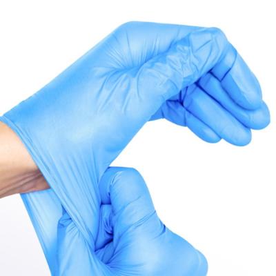 China OEM Chemical Resistant Disposable Nitrile Gloves S-XL 100glove/Box for sale