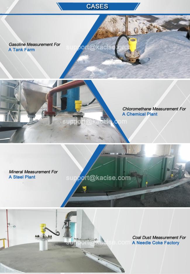 KLD800 Series FMCW 80G Radar Level Sensor KLD801 for Water Liquid / Solid Level Measurement