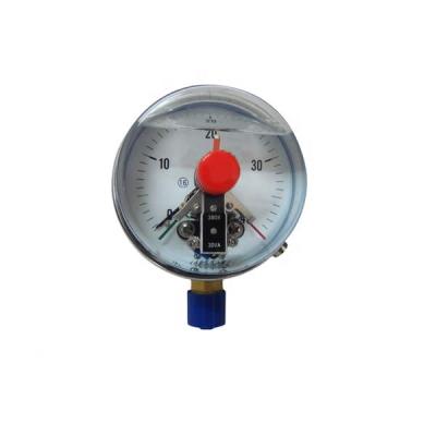 China Miniature Fluid Pressure Gauge 316 Stainless Steel Pipe Pressure Gauge en venta