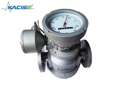 China Oval Gear Turbine Flow Meter DN10 - DN200mm For High Viscosity Bitumen / Crude Oil for sale