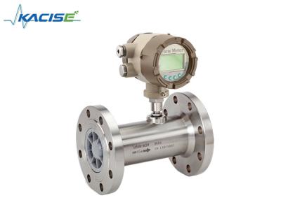 China Stainless Steel Material Turbine Type Flow Meter High Accuracy For Petroleum Gas for sale