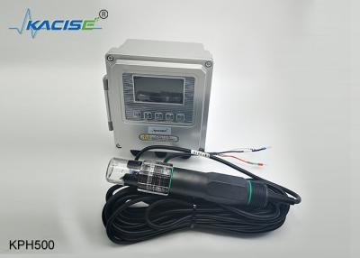 China Ph ORP GPRS online high precision aquaculture wastewater treatment water quality sensor RS485 communication LCD display for sale