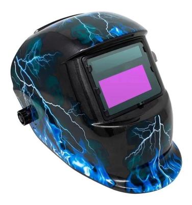 China Red Colour Odm Self Darkening Welding Helmet Pp Material for sale