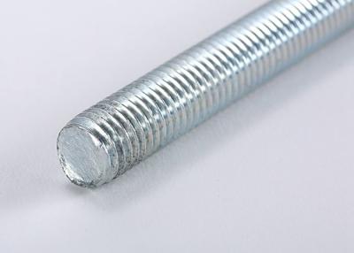 China High Tensile Zinc Plated Steel  Threaded Rods And Studs , Long Fully Threaded Rod 1m-3m for sale