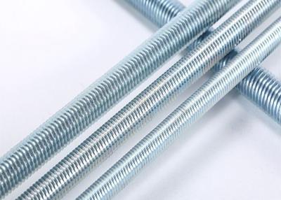 China Full threaded rod Construction M6*1M blue zinc Q192 steel DIN975 Thread Rod for sale