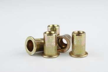 China M4 Hexagon Rivet Nut Fasteners Carbon Steel for sale