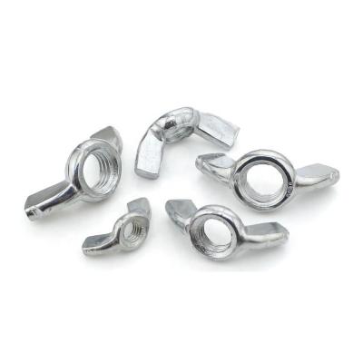 China White Galvanized Wing Hand Tightened Nuts Din 315 Wing Nuts for sale