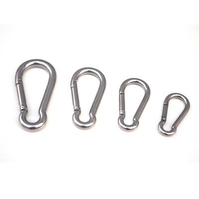 China Din5299 Safety Spring Snap Hook Carabiner Zinc Plated for sale