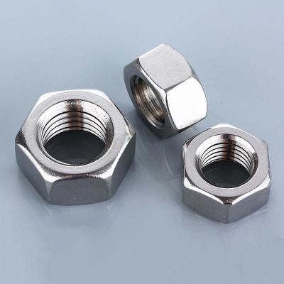 China Metric A2 A4 Material Din 934 Stainless Steel Hex Nut for sale