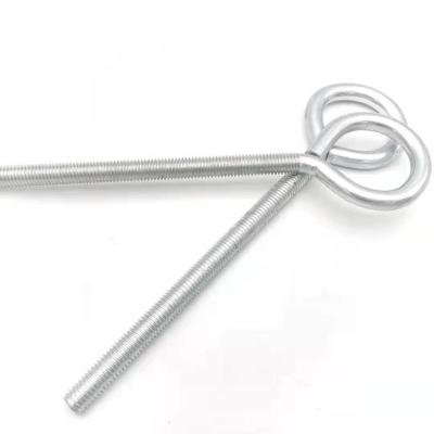 China Steel Zinc Plated Lifting Ring Eye Screw Metric Thread Eye Bolt for sale