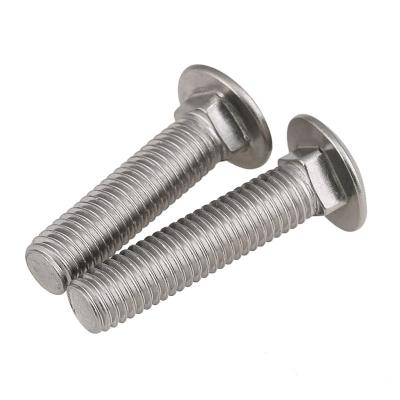 China Carbon Steel Fastener DIN603 Round Head Square Neck Bolt Carriage Bolt for sale