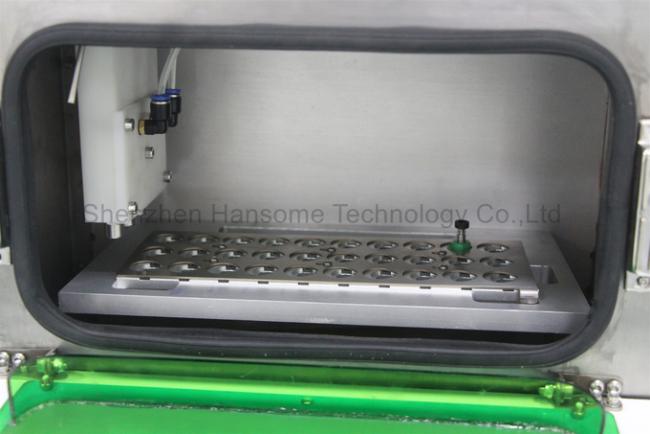Air Pressure Adjustable Chip Mounter Nozzle Cleaner Light Display With Tray 3