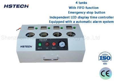 China Equipped with a automatic alarm system With FIFO function 4 Tank Solder Paste Warm Up Timing Machine for sale