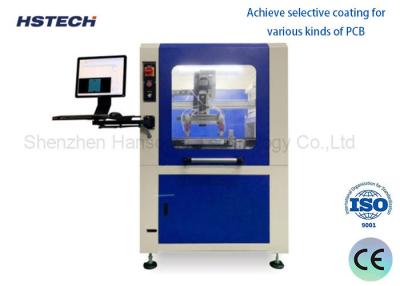 China 1 Spray And 1 dispensing Valve 3Axis Selective Coating Machine for PCBA SMT Backstage for sale