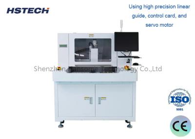China 4 Axis Motion Control Double Platform Offline PCBA Router Machine With X/Y Axis 1000mm/S for sale