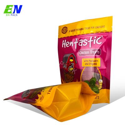 China Ziplock Pet Treat Packaging Customized EU Stand Up Pouches For Food for sale