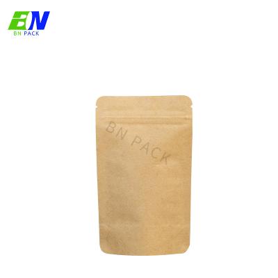 China In Stock Biodegradable Bag compostbale Stand Up No Printing Stock Pouch For Food Packaging for sale
