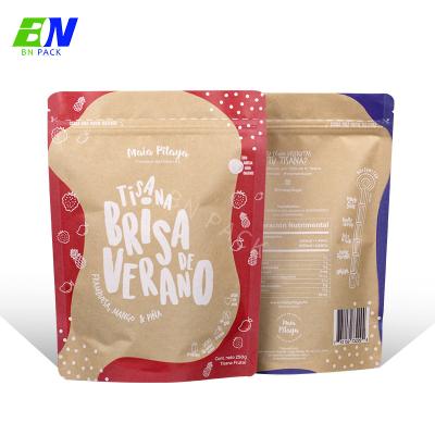 China Custom Shipping Packaging 100% Biodegradable Mailing Poly Compostable Stand Up Bags for sale