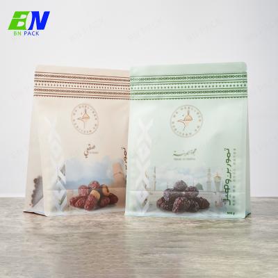 China Bn Packaging Plastic Bag Coffee Bags Flat Bottom Pouch With Zipper for sale