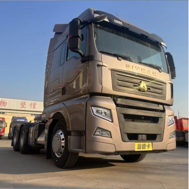 Sinotruk Sitrak C7h Tractor Truck Head Brand New 6*4 Tractor Trucks 480HP 500HP EUR 5 10wheel 10 16 Heavy Truck 3 Axles Manual