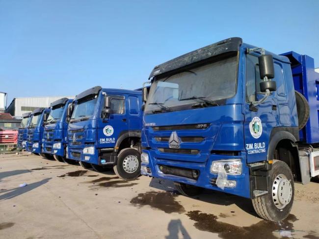 Dump Truck Sinotruck HOWO 6*4 Heavy Truck 30-40tons Secondhand Truck 10tires