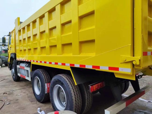 20-30 Tons Yellow Sinotruck HOWO 6*4 Dump Truck Secondhand Truck 10tires