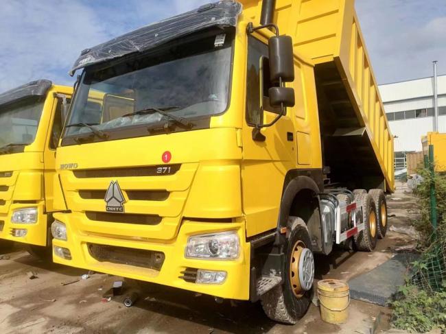 Sinotruk HOWO Dumper Truck Tipping Truck Yellow Color Good Condition Dump Truck 10 Wheeler