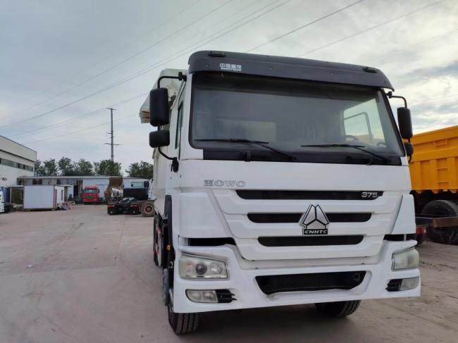 White HOWO 6*4 Cheap U-Type Tipper Truck Construction High Capacity