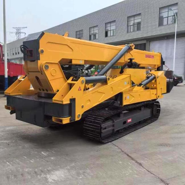 3-12ton Tracked Chassis Portable Lift Crane Remote Control Spider Crane for Sale
