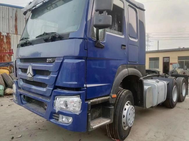 Tractor Truck 375HP 6X4 Sino Tractor Head Truck Second Hand HOWO Tractor Head with Good Condition