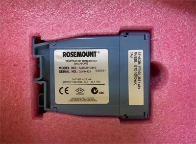 China LCD Display Emerson Rosemount 644 Temperature Transmitter 644RAI1Q4EL for sale